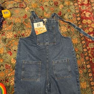 NWT Lucy & Yak Dungaree in Midwash blue Size US 2R